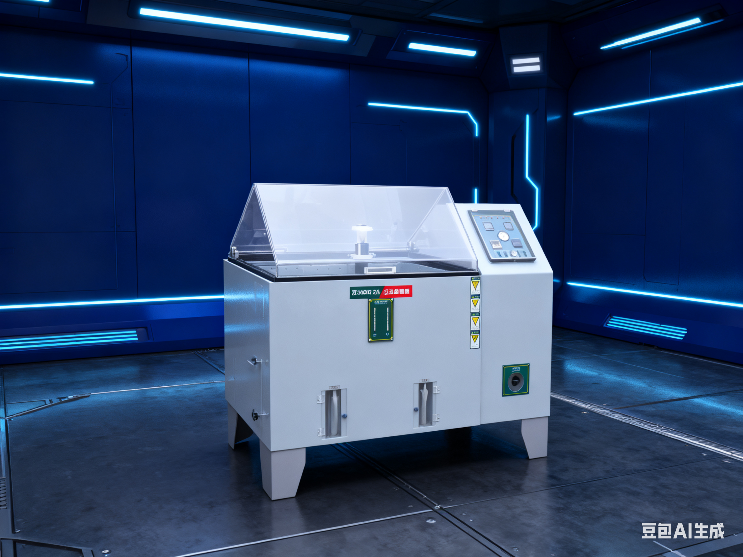 盐雾试验箱技术特点与结构分析